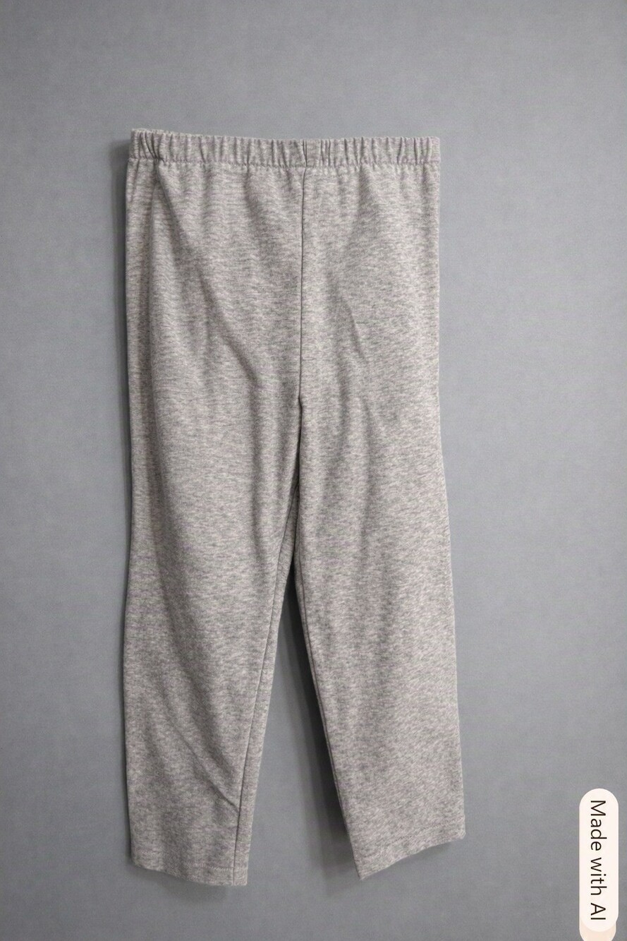 Leggings 1) Pink 2) Gray 3) Green Checkerboard and Flowers Cotton Blend Elastic
